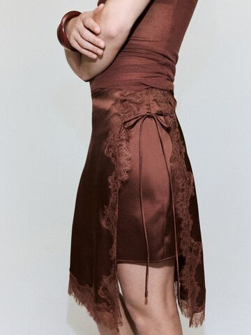 MANGOSuknja - smeđa boja