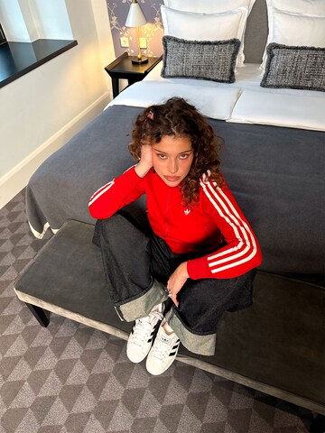 ADIDAS ORIGINALS Dressipluus 'Firebird Classic', värv punane