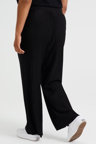 WE Fashion Loosefit Hose in Schwarz