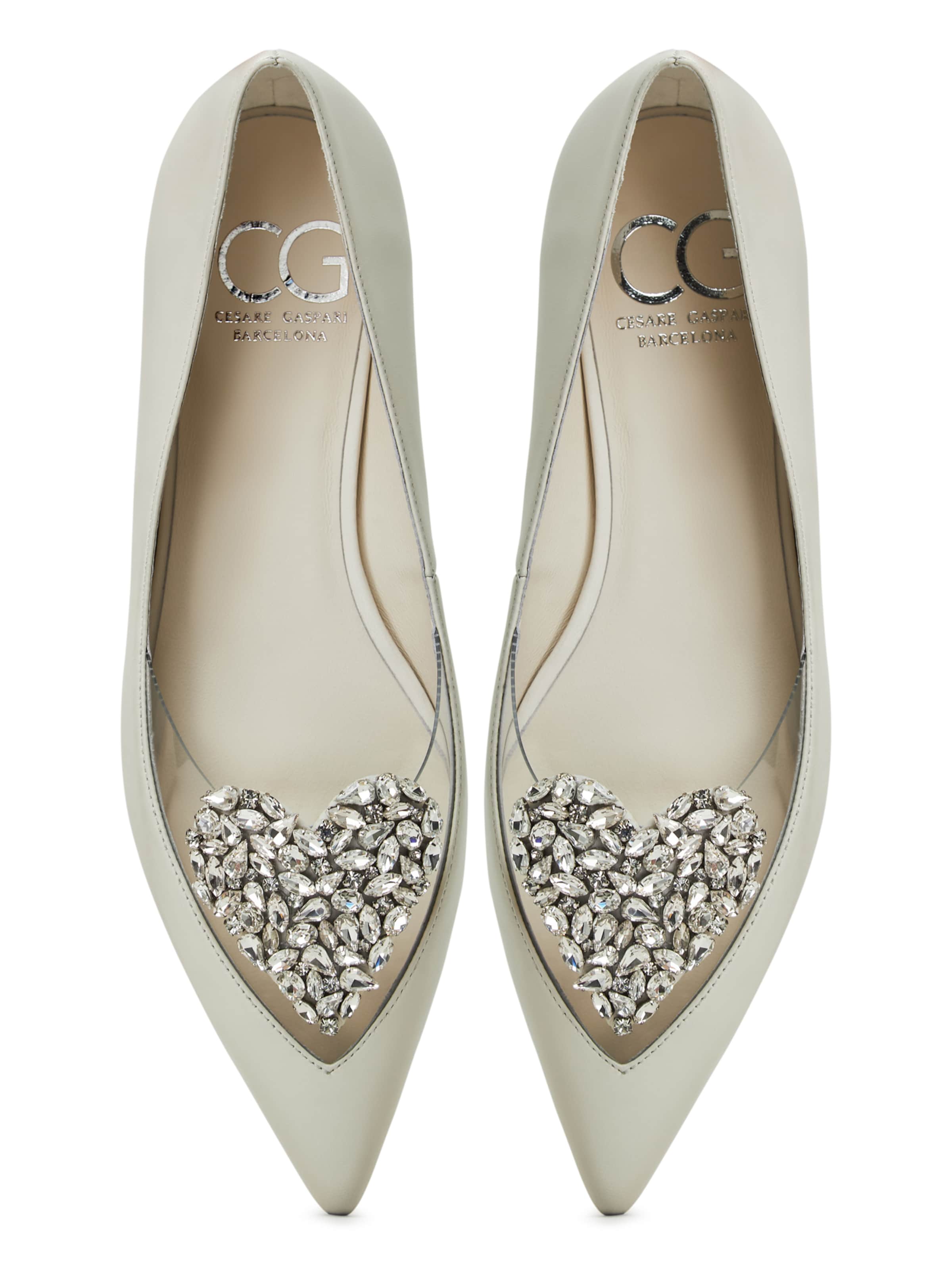CESARE GASPARI Ballerina in Beige