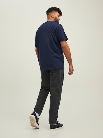 Jack & Jones Plus - Loosefit Calças de ganga 'Mike' em cinzento