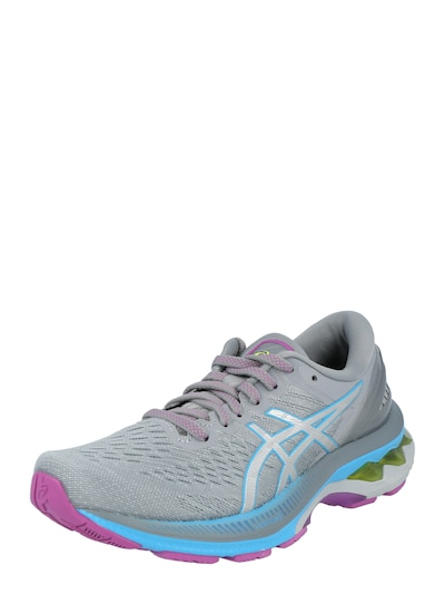 ASICS Laufschuh 'Gel-Kayano 27' in neonblau / grau / silber