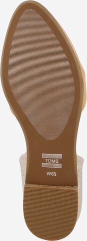 TOMS Ballerina 'JUTTI DORSAY' värissä beige