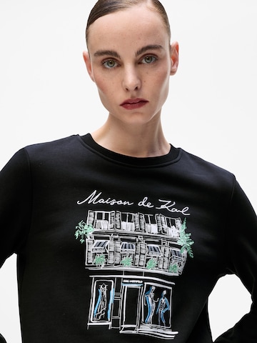 Sweat-shirt Karl Lagerfeld en noir