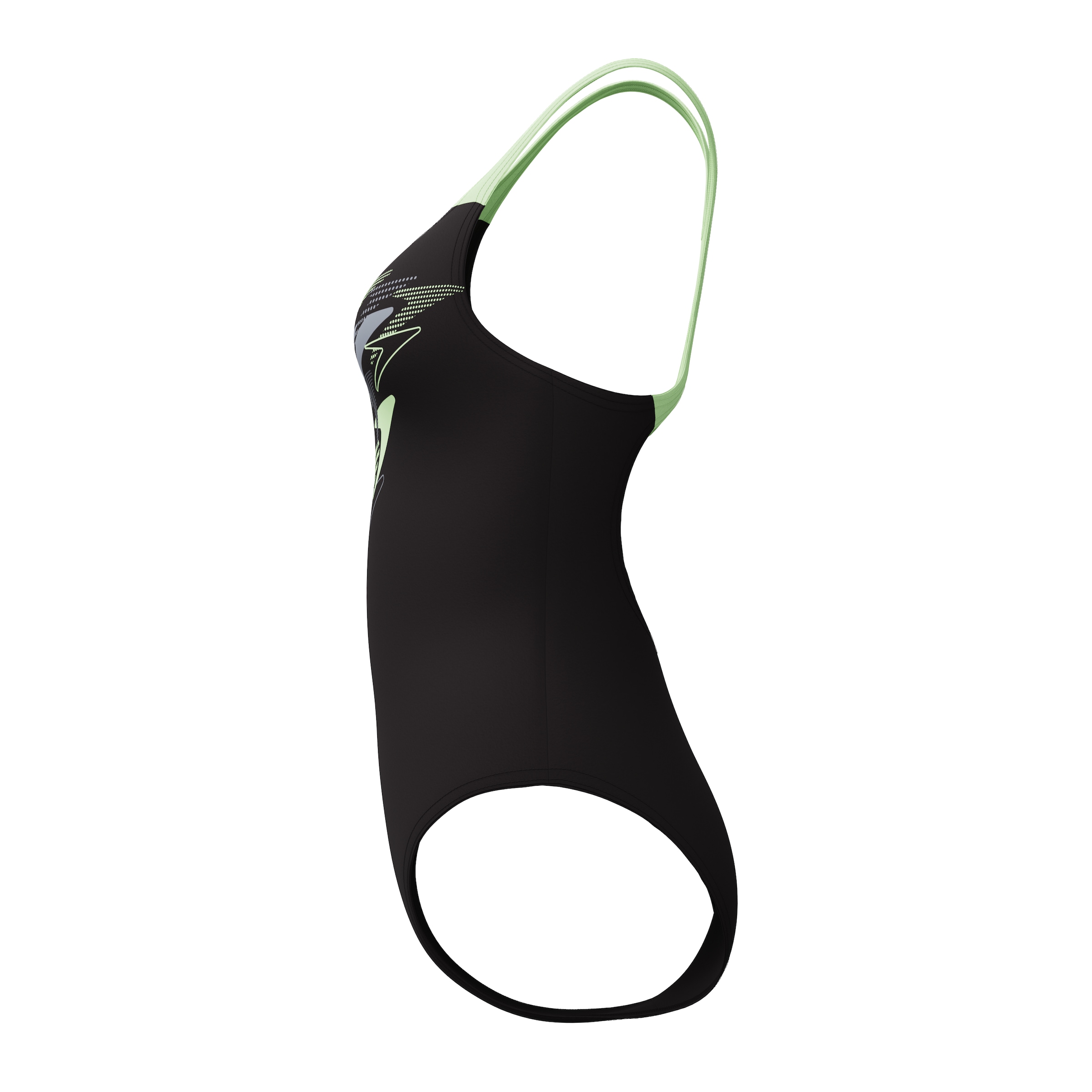 SPEEDO Active Swimsuit in Black