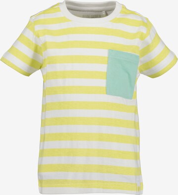 T-Shirt BLUE SEVEN en jaune : devant