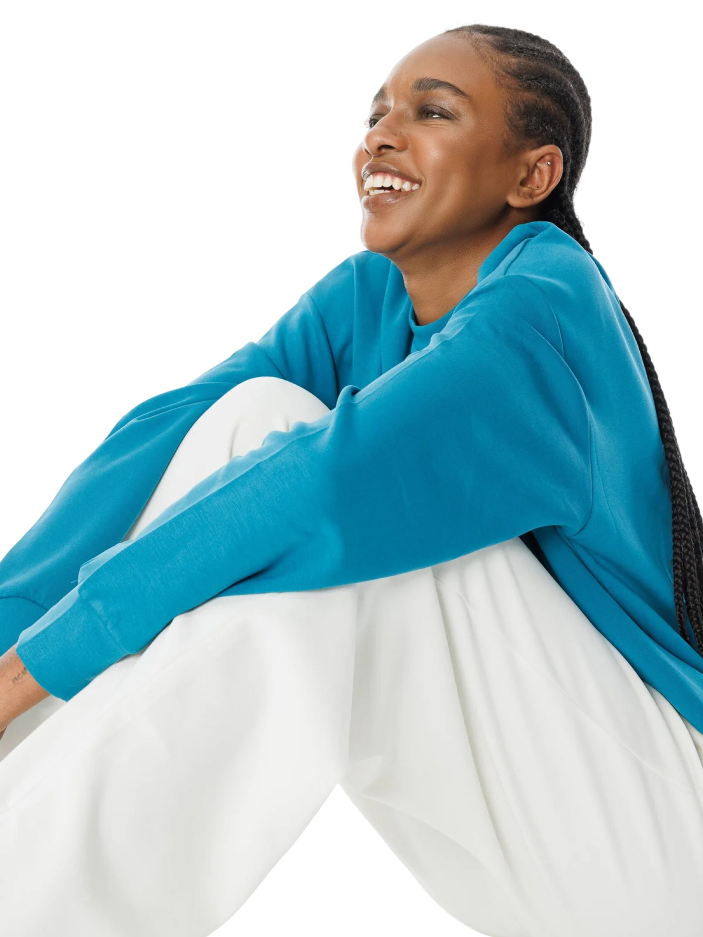 Sweat-shirt No Matter What en vert