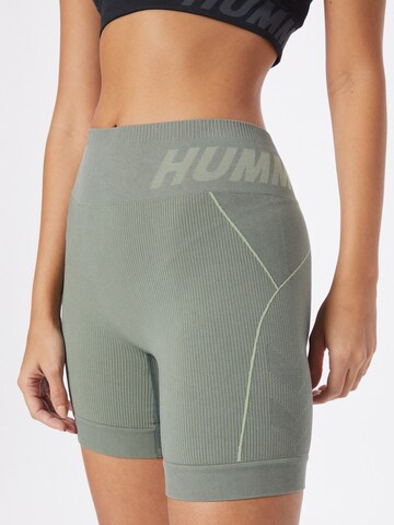 Hummel Skinny Sportsbukser 'Christel' i grøn