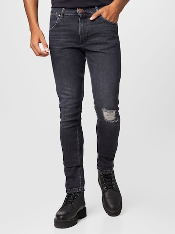 WRANGLER Jeans 'LARSTON' in Zwart: voorkant