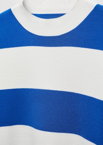 MANGO Sweter 'Sardina' w kolorze niebieski