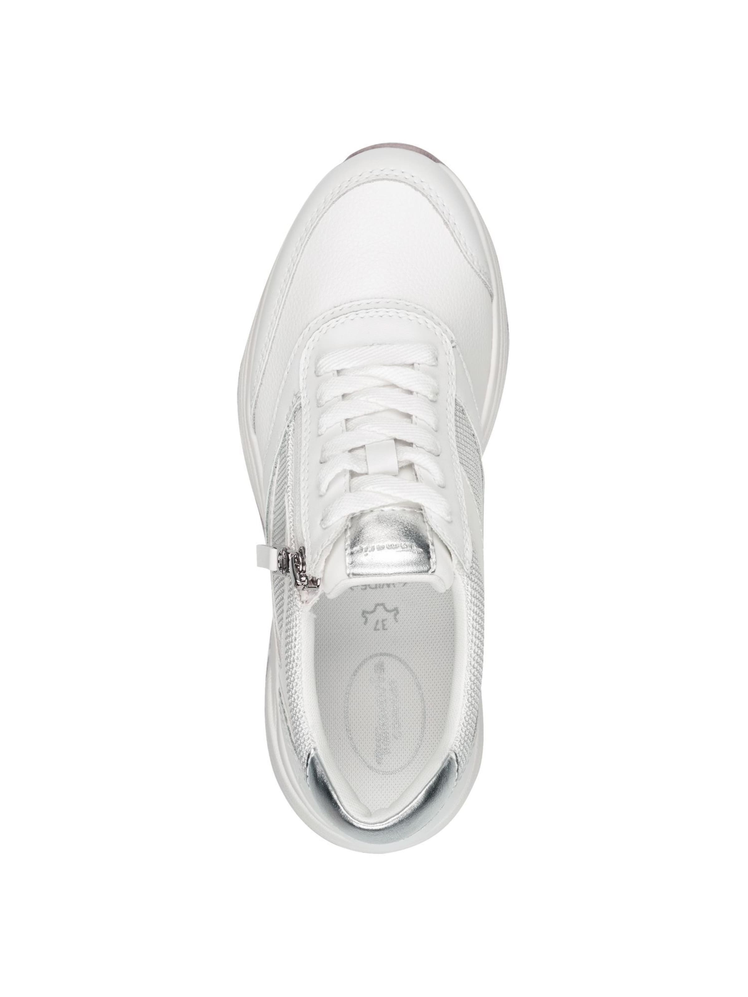 Baskets basses Tamaris en blanc