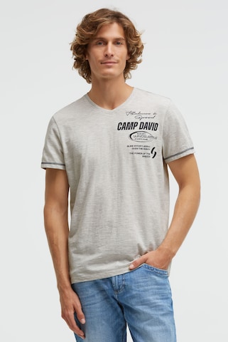 CAMP DAVID Shirt in Weiß: Vorderseite