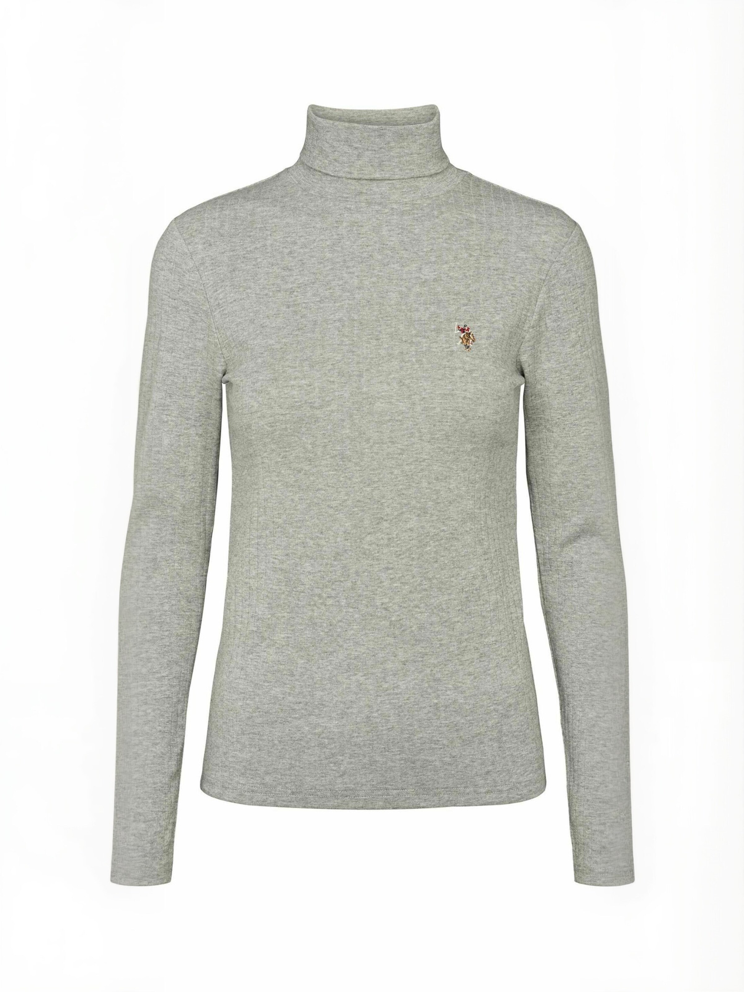 Top ' UWKarla ' de la U.S. POLO ASSN. pe gri: față