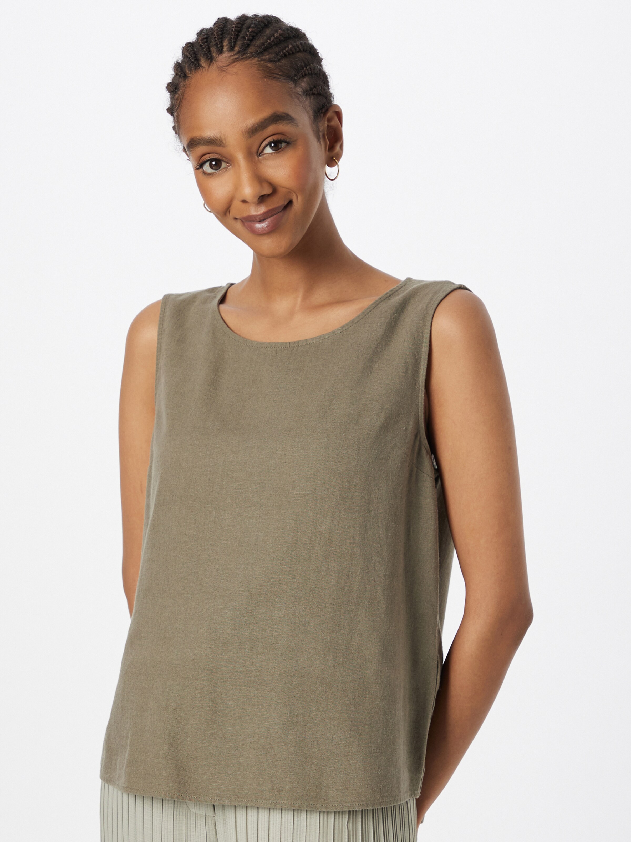 Frauen Shirts & Tops Freequent Top 'LAVA' in Khaki - FJ83553 Frauen Shirts & Tops Freequent Top 'LAVA' in Khaki - FJ83553