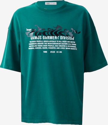 VAMOS CLO Shirt in Green: front
