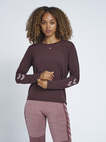 Hummel Functioneel shirt in Lila: voorkant