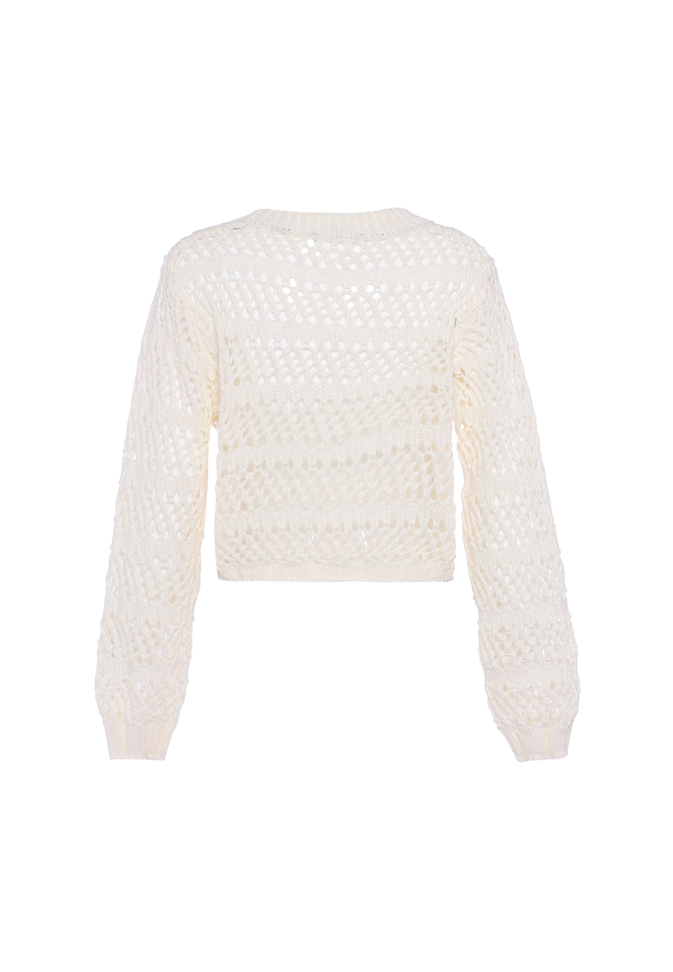 faina - Pullover em branco
