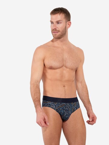 Slip ' Fountainebleau Mini Briefs ' HOM en bleu : devant