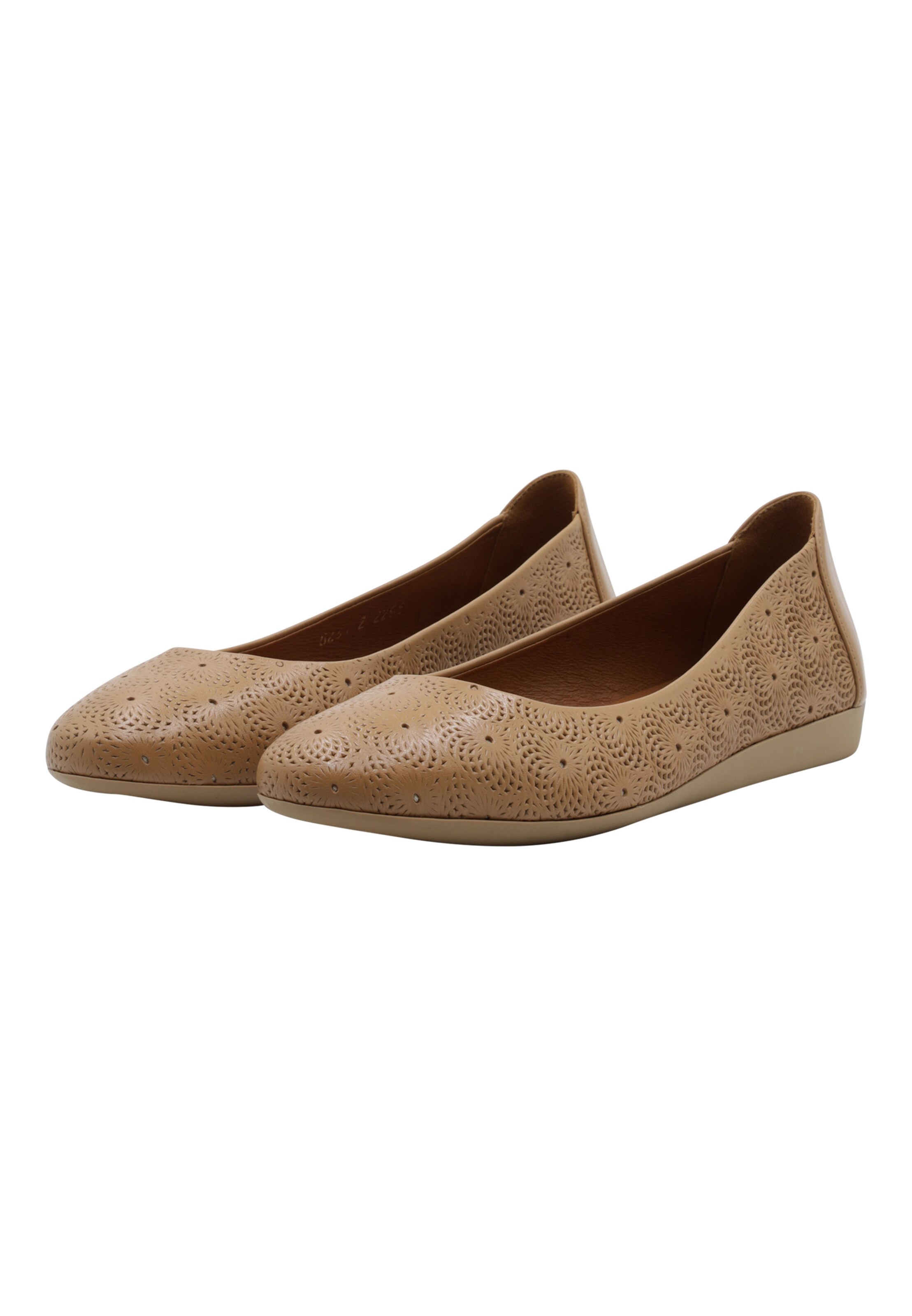 Frauen Ballerinas Usha Ballerina in Sand - VE42903 Frauen Ballerinas Usha Ballerina in Sand - VE42903