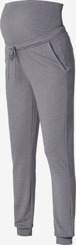 Esprit Maternity Tapered Broek in Grijs: voorkant