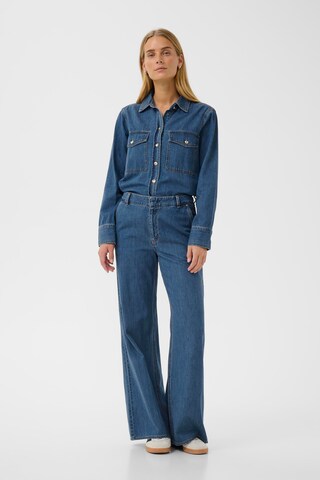 Part Two Wide leg Jeans 'Safinas' in Blauw