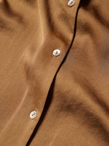 MANGO Blouse 'SASSA' in Brown