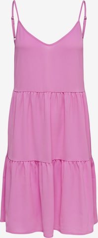 JDY Summer Dress 'Piper' in Pink: front