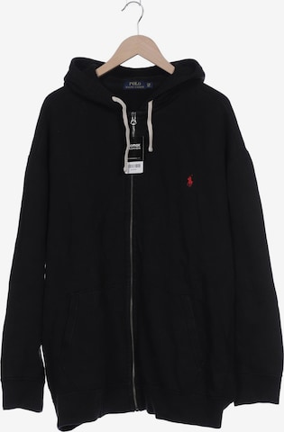 Polo Ralph Lauren Sweatshirt & Zip-Up Hoodie in 4XL in Black: front
