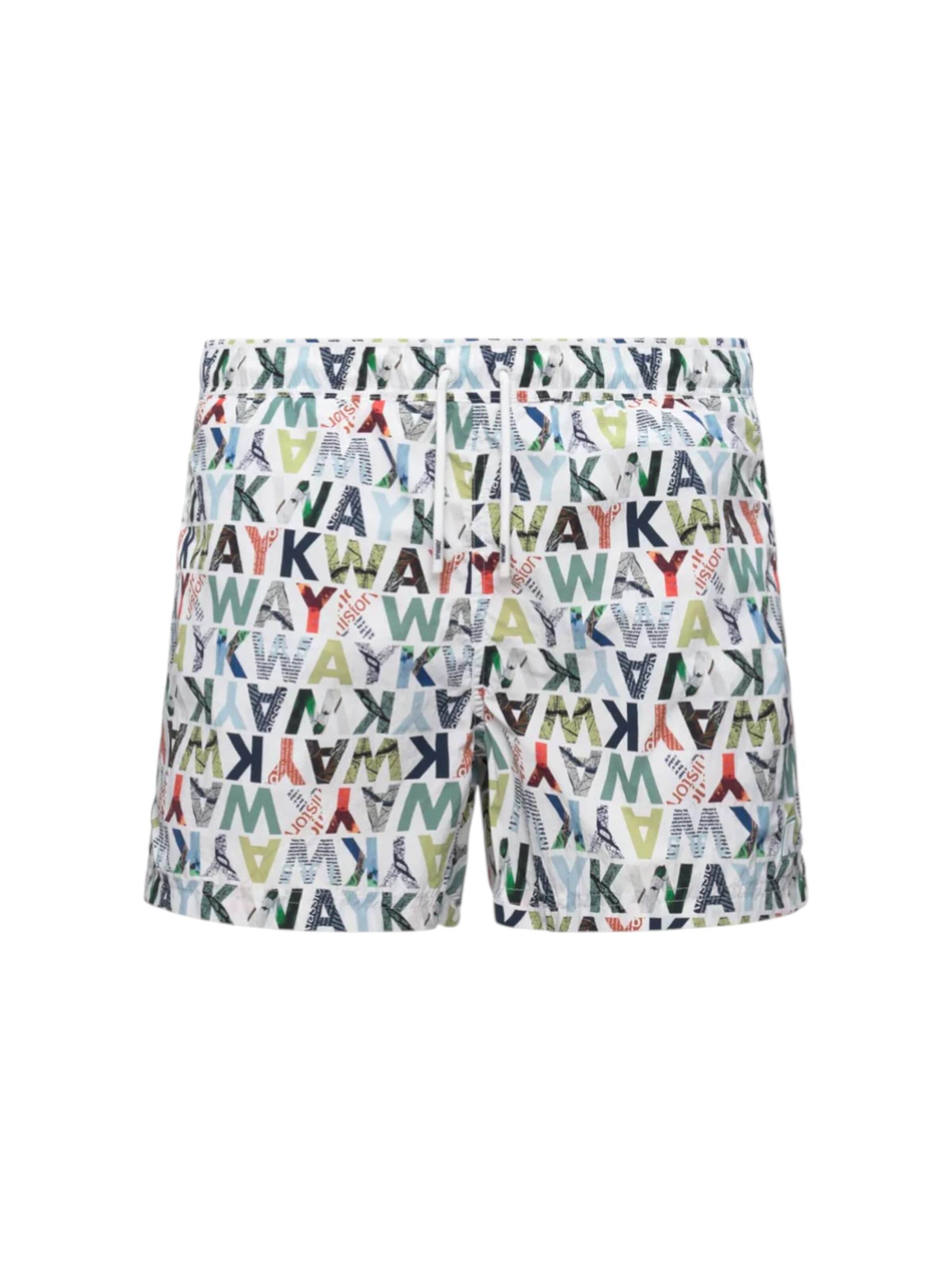 K-Way Board Shorts in Mixed colors: front