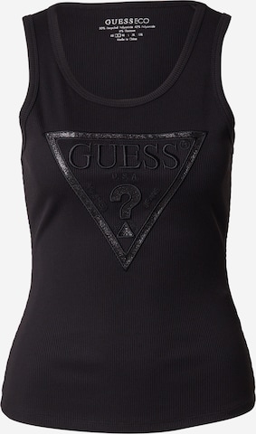 GUESS Toppi 'VIVIANA' värissä musta: etupuoli