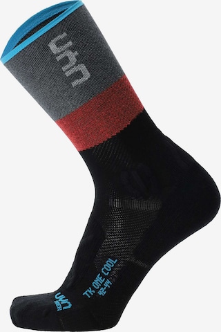 Chaussettes de sport Uyn en noir : devant