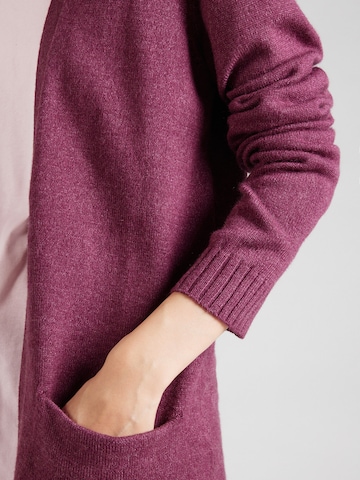 VILA Knit cardigan 'VLRil' in Purple
