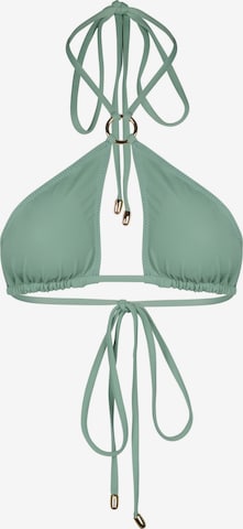 Triangle Hauts de bikini Kadoo en vert : devant