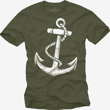 MAKAYA Shirt in Green: front