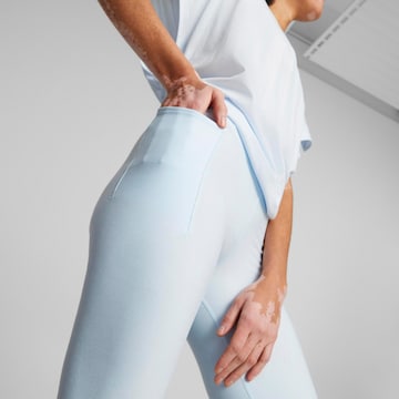 PUMA Skinny Workout Pants in Blue