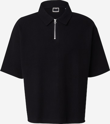 JACK & JONES Sweatshirt 'JCOINTERLUDE' in Zwart: voorkant