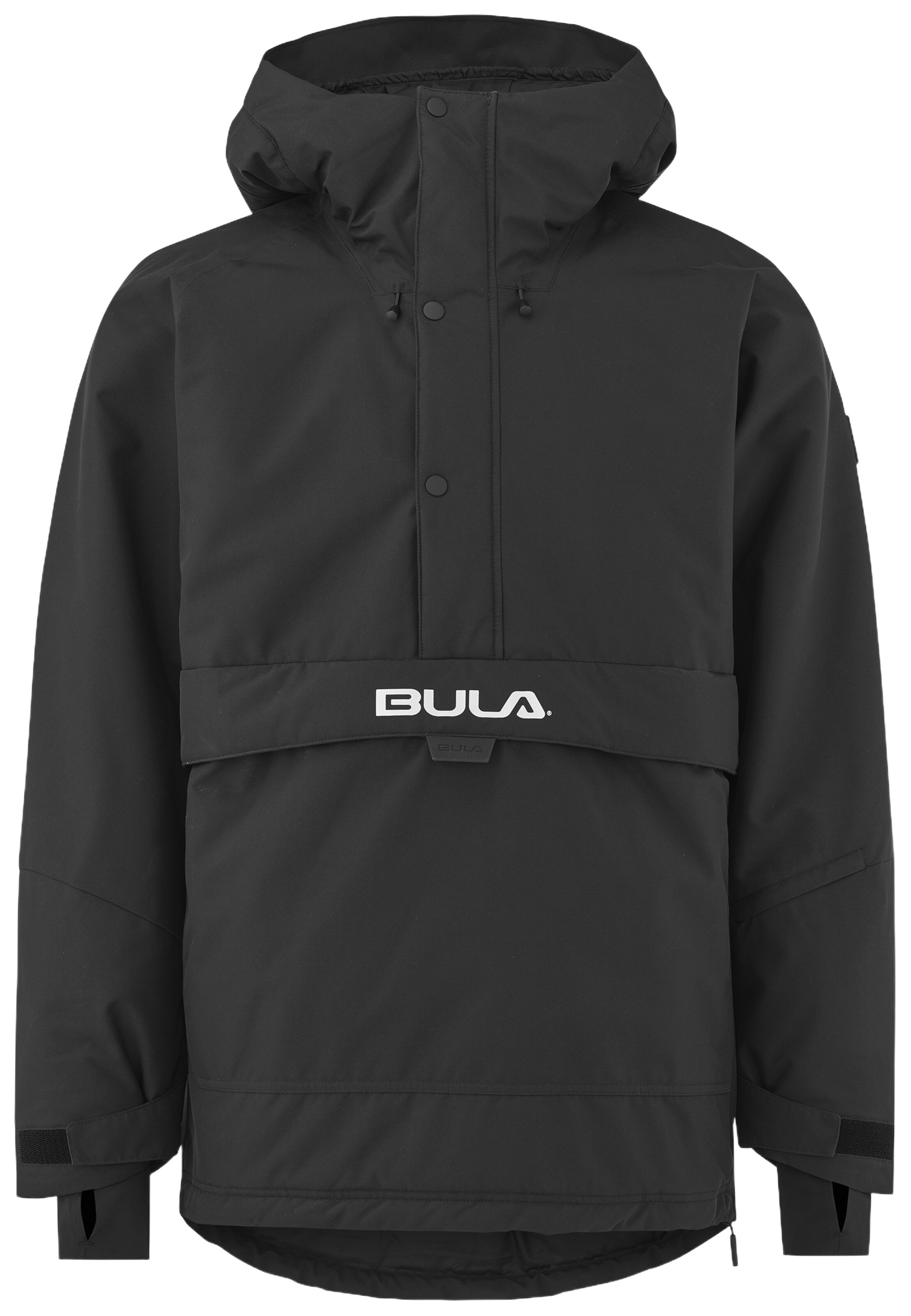 BULA Outdoorjacke in Schwarz: Vorderseite
