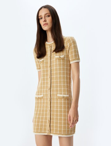 Koton Kleid in Beige: Vorderseite