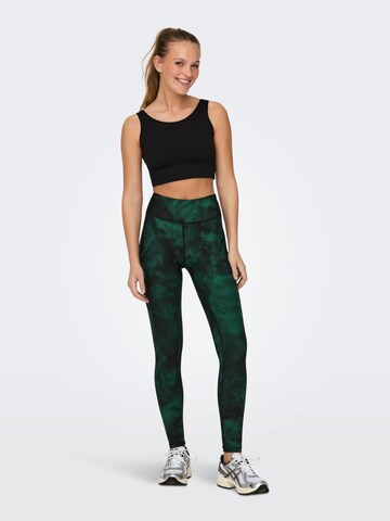 ONLY PLAY Skinny Sportbroek 'JAM-ROSE-2 LIFE' in Groen