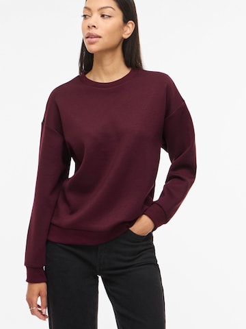 Sweat-shirt 'VISandy' VILA en rouge