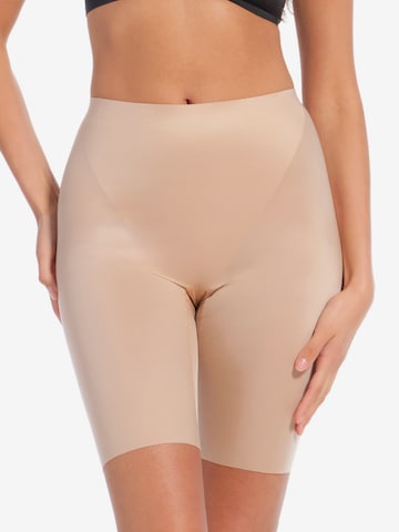 Pantalon modelant 'Gloss' MAGIC Bodyfashion en marron : devant