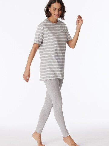 SCHIESSER Pajama ' Casual Essentials ' in Grey