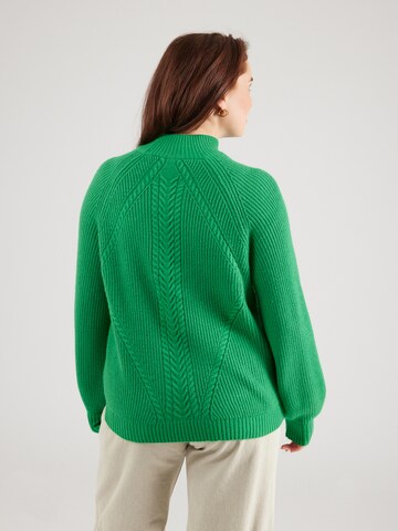ONLY Carmakoma Sweter 'CARKATIA' w kolorze zielony