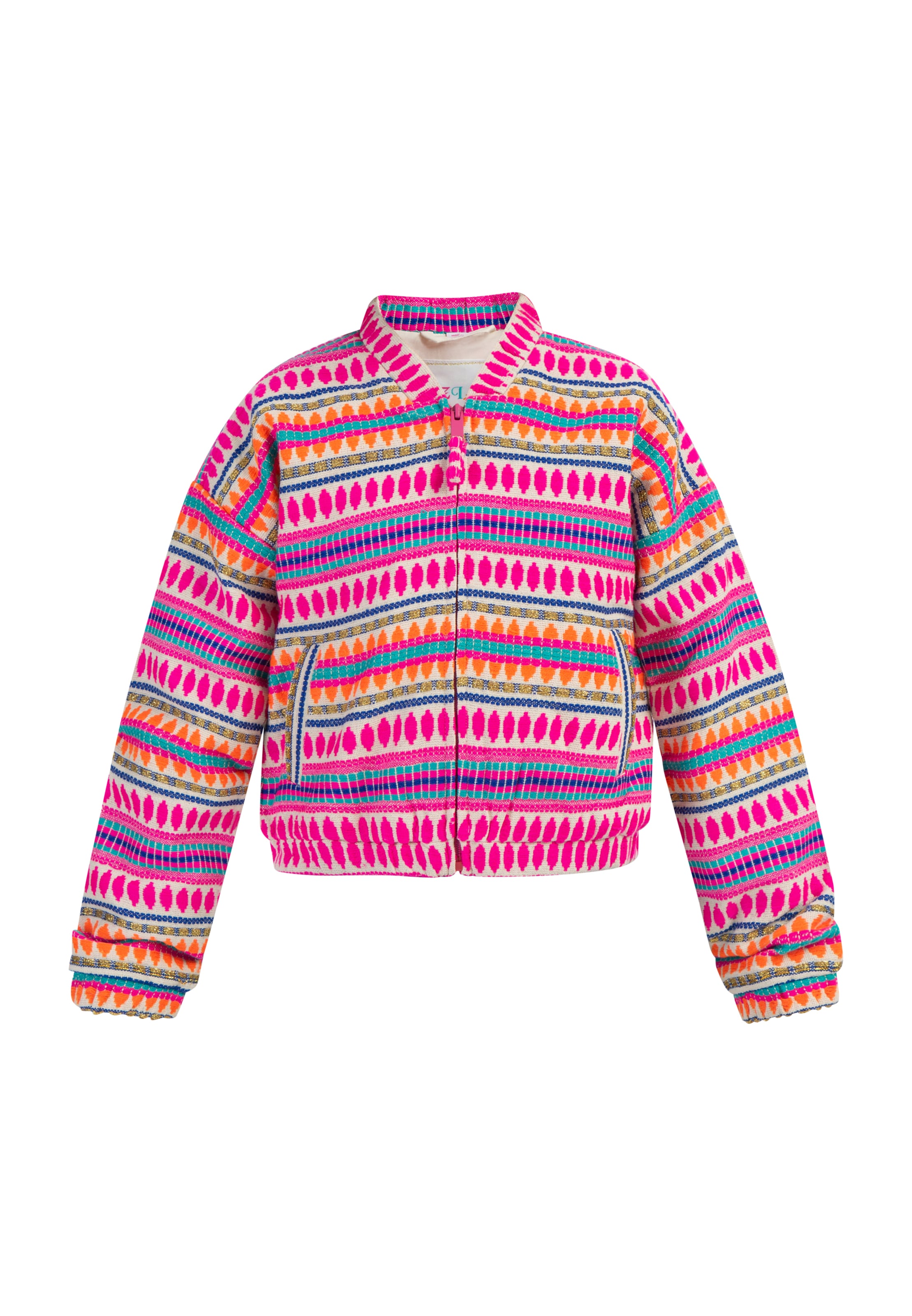 IZIA - Chaqueta de entretiempo en rosa: frente