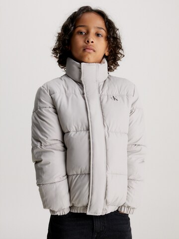 Veste d’hiver 'Reversible Marble AOP' Calvin Klein Jeans en gris