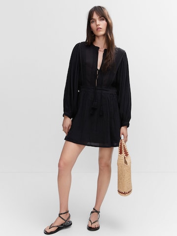 Robe d’été 'Roman' MANGO en noir