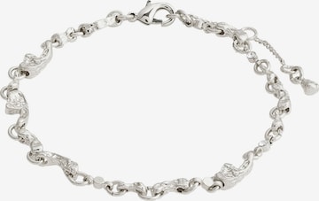 Pilgrim Armband 'Hallie' i silver: framsida