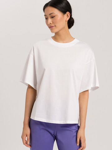 Hanro Shirt in Wit: voorkant