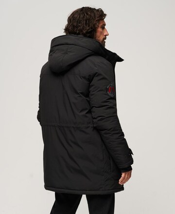 Superdry Winterparka in Zwart