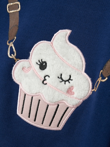 NAME IT Sweatshirt 'NMFNORA' i blå